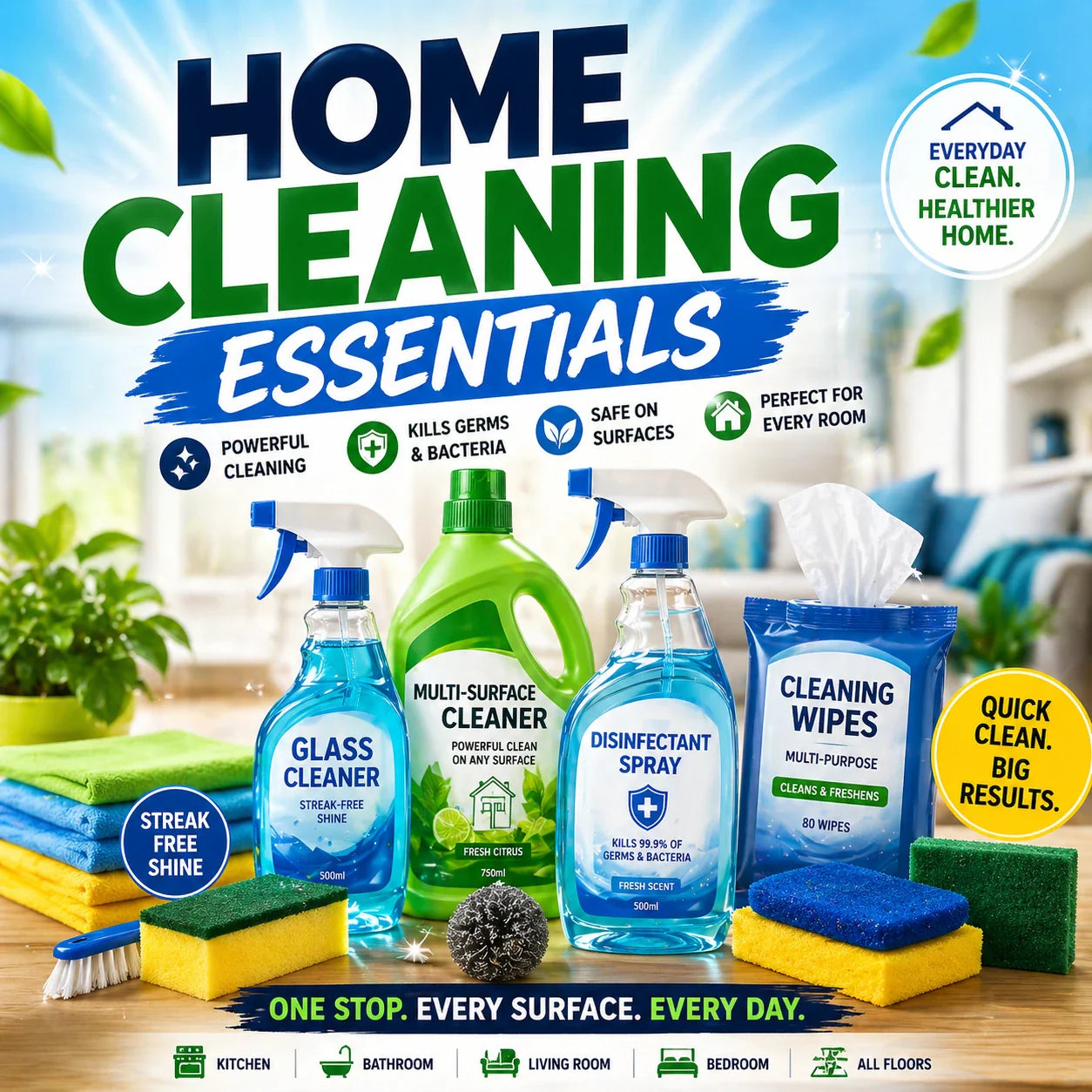 Home Cleaning Essentials