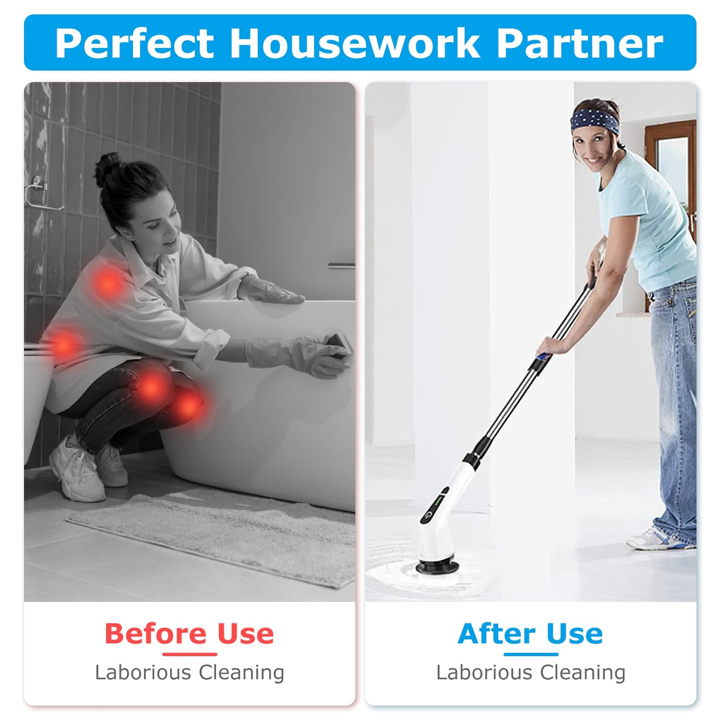 SpinClean™ Electric Scrubber