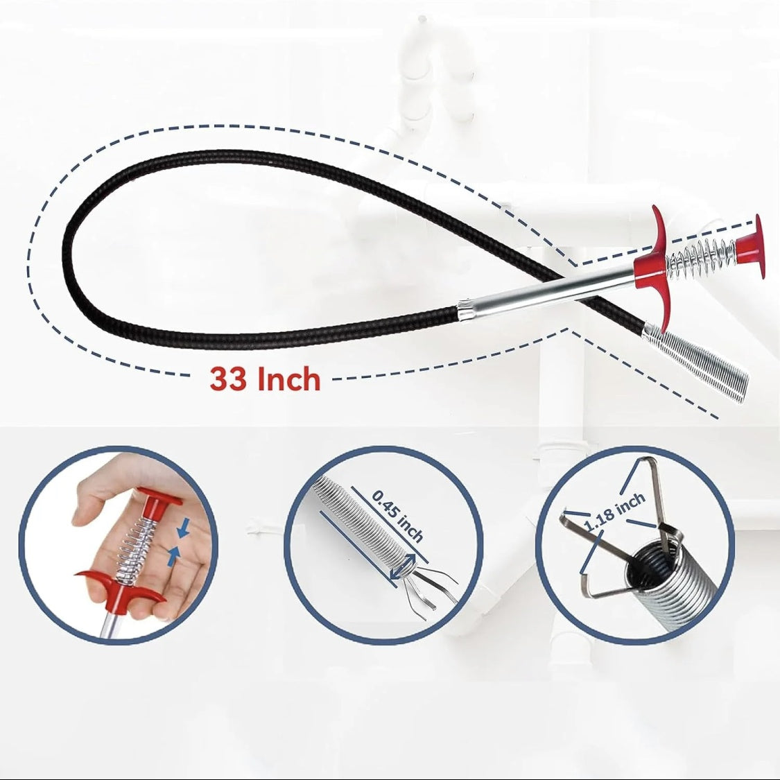 ClogAway™ Drain Snake Tool