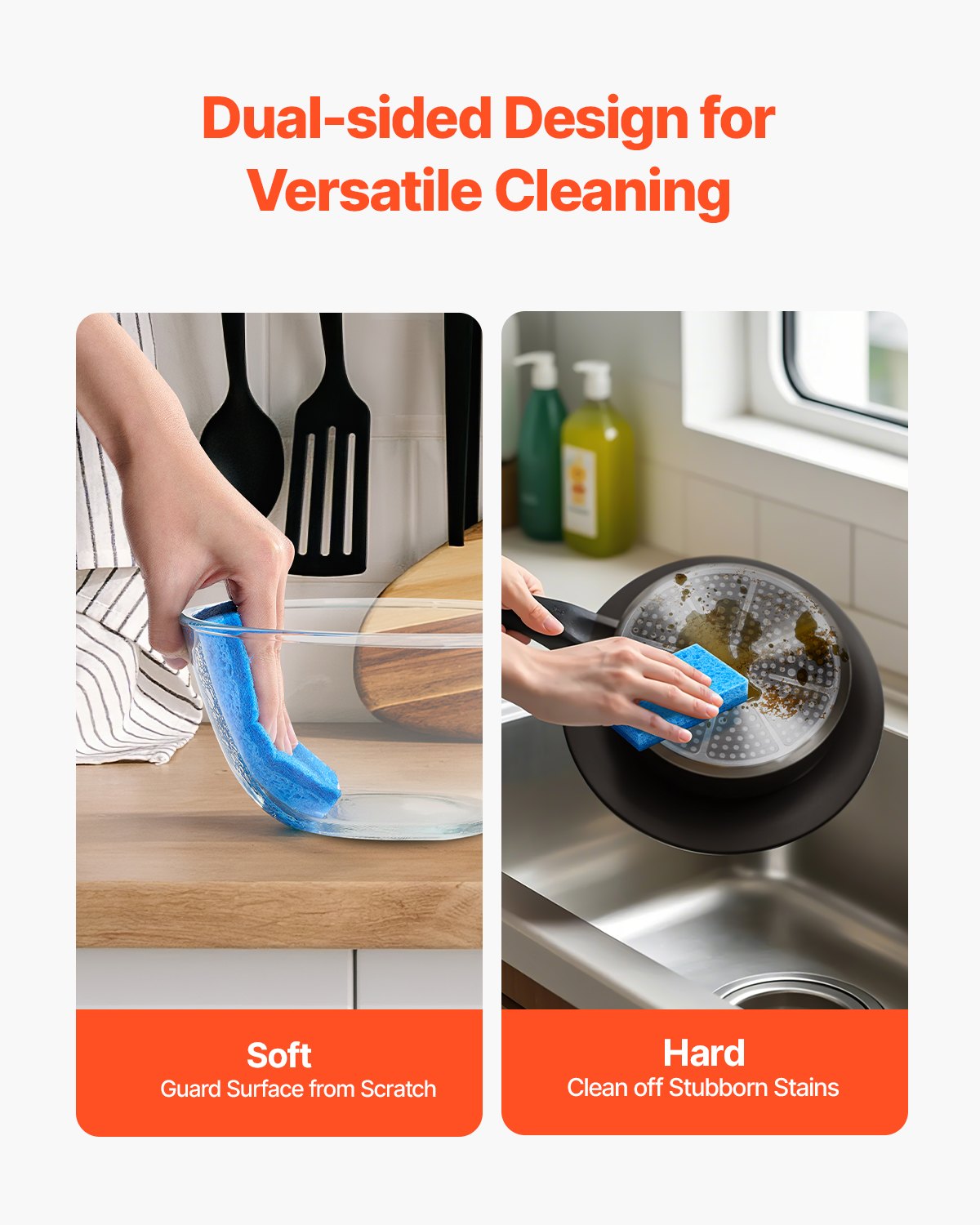 ScrubPro™ Kitchen Sponge Set (12-Pack)