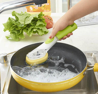 DishFlow™ Soap Dispensing Brush