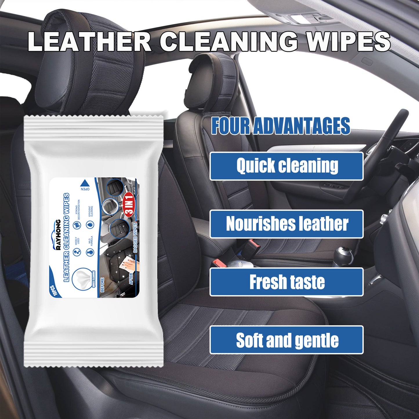 LeatherCare™ Car Wipes