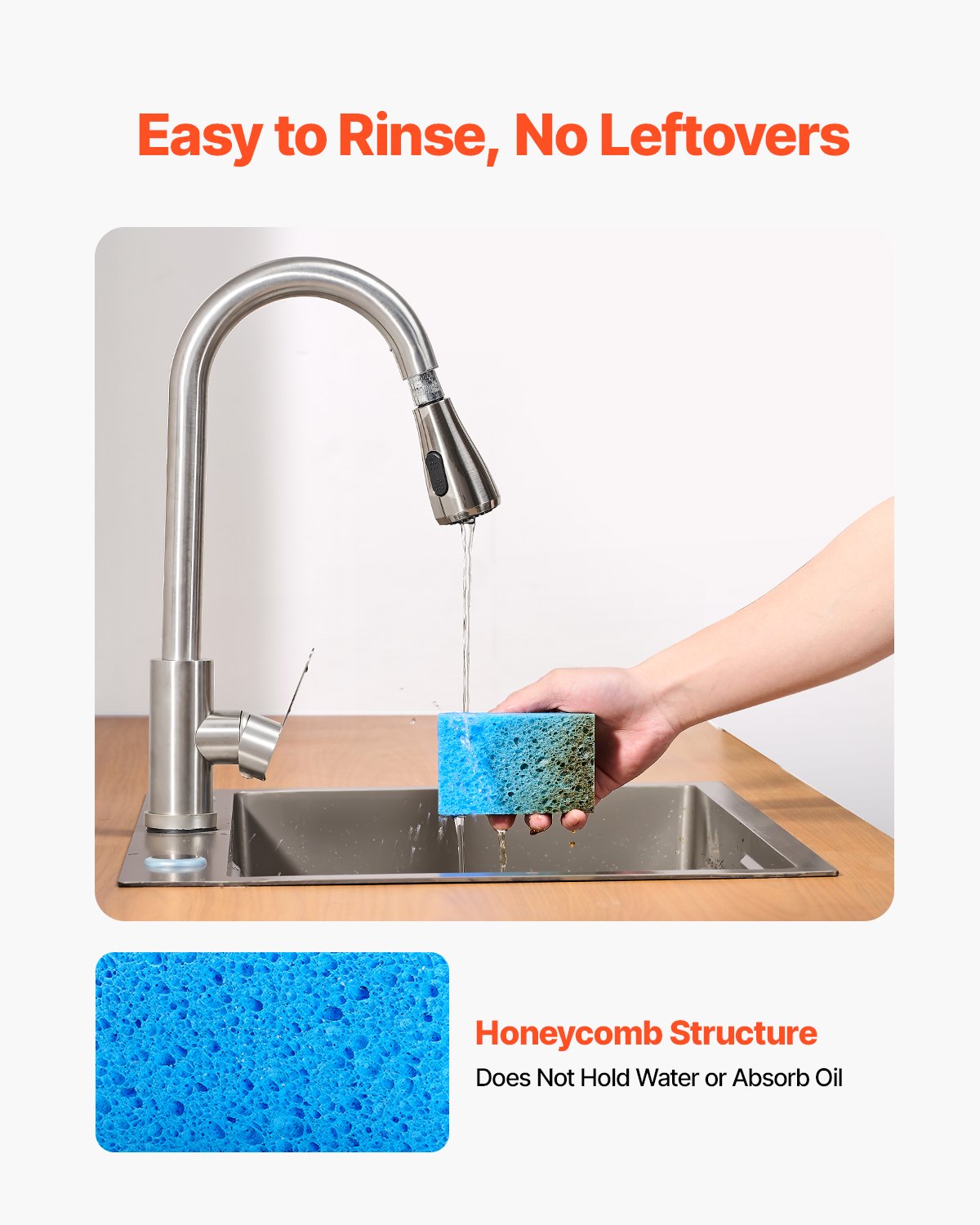 ScrubPro™ Kitchen Sponge Set (12-Pack)
