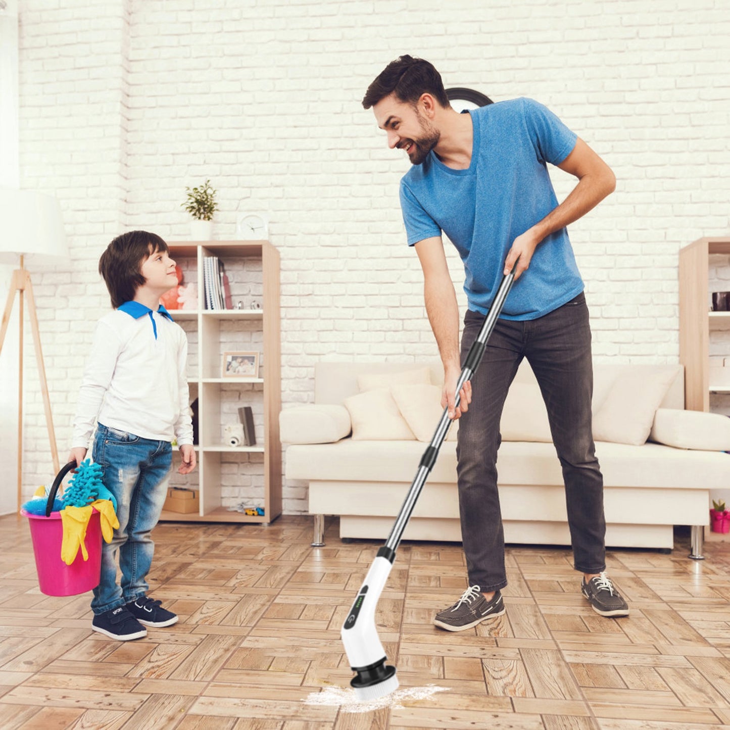 SpinClean™ Electric Scrubber