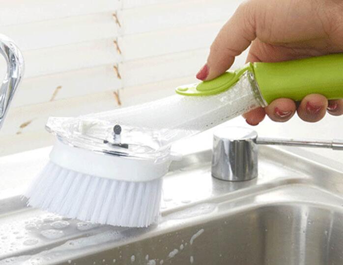 DishFlow™ Soap Dispensing Brush