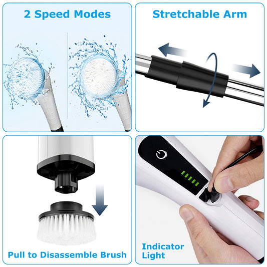 SpinClean™ Electric Scrubber